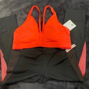 Victoria's Secret Sport, pants medium, sports bra large.  New!!